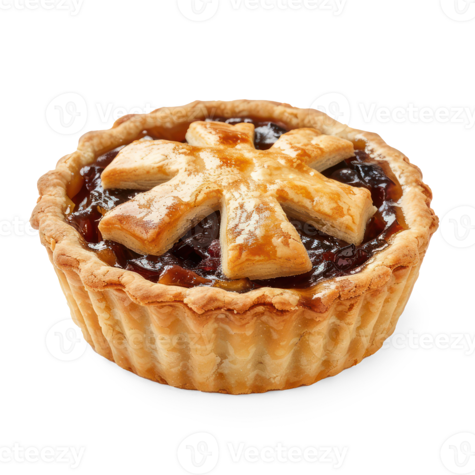 a pastry pie with a star on transparent background png