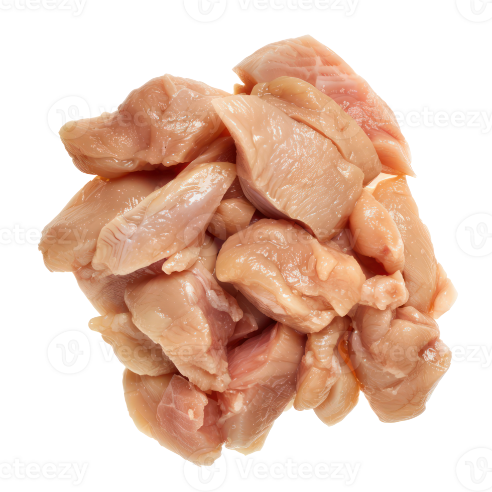 raw chicken on a transparent background png
