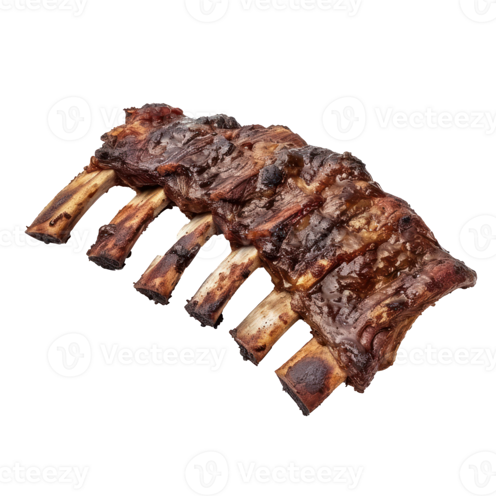 ribs on transparent background png