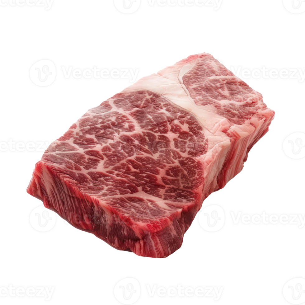 steak steak raw meat isolate on transparent background png