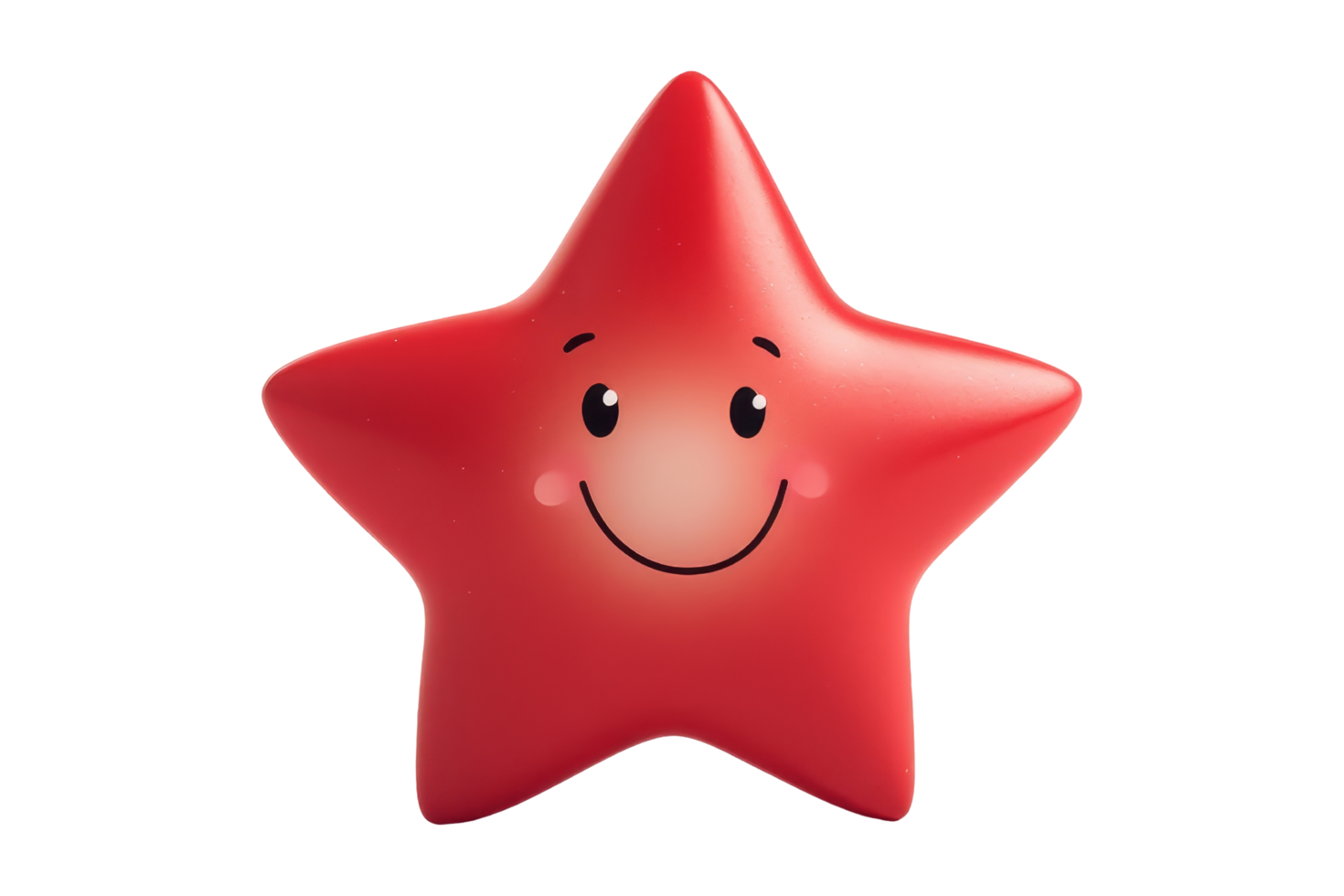 Cheerful red star toy playroom decorative item colorful environment child's perspective png