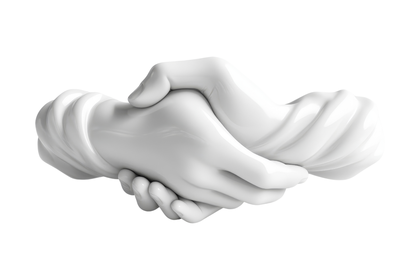 Handshake symbol a for business collaboration concepts png