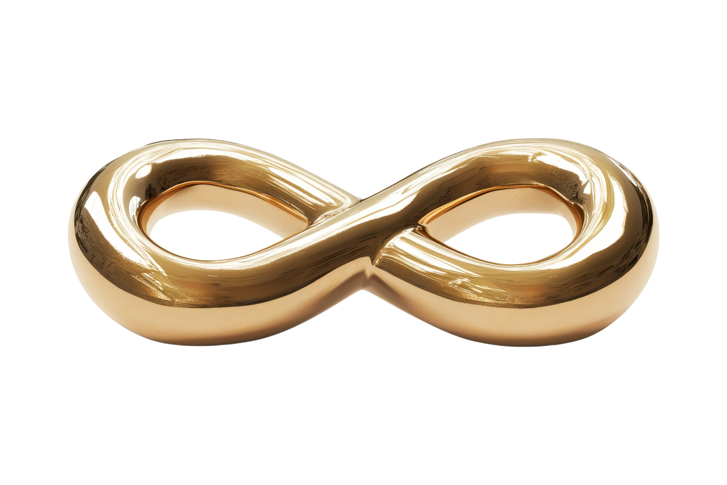 Symbolizing eternity isolated infinity sign on for graphic design png