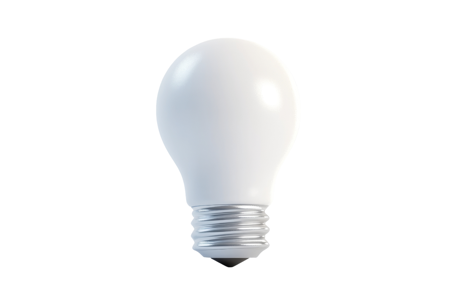 Illuminate ideas with a light bulb symbol for creative design projects png