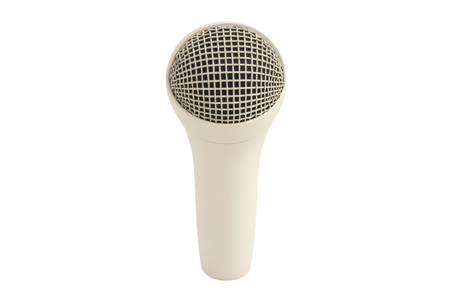 Top-down view of microphone symbol for digital media audio representation png