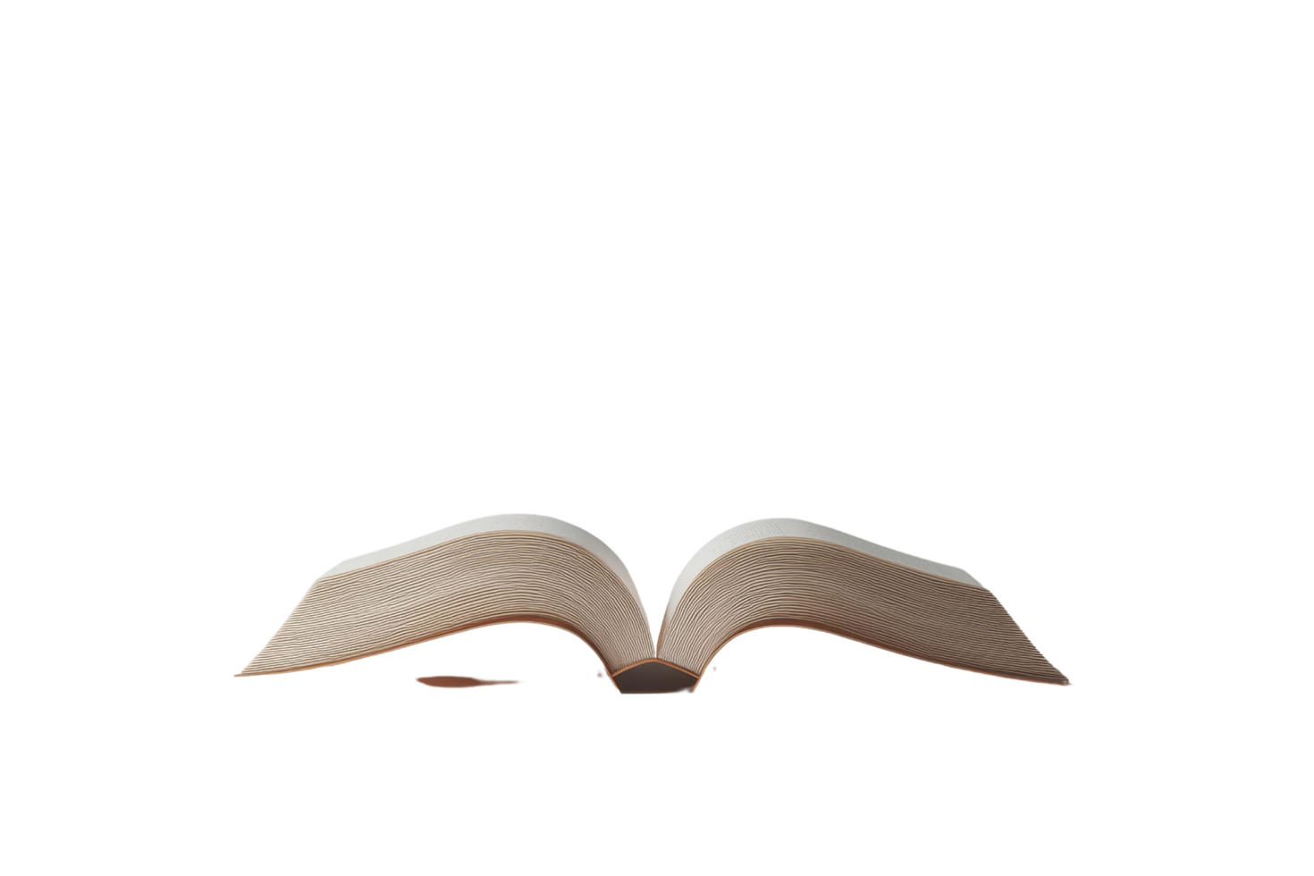 Open book symbol a for education and literature purposes png