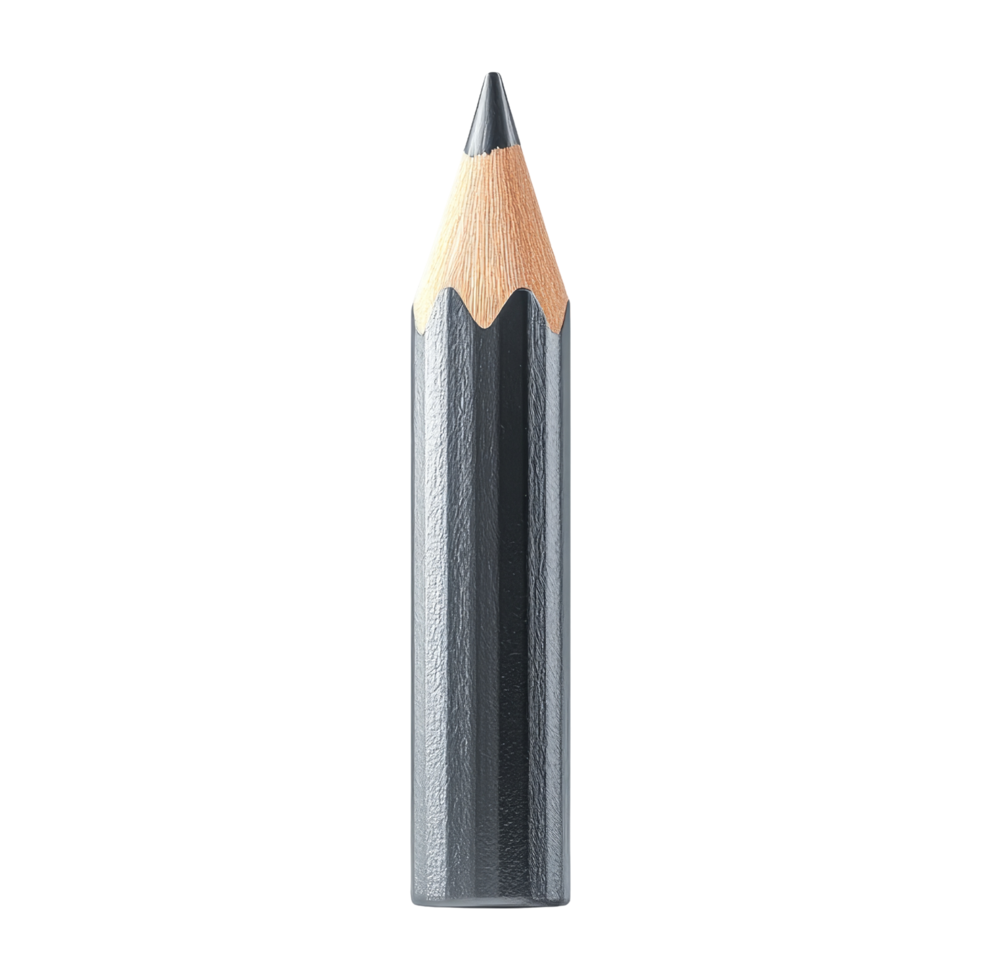 Isolated pencil symbol on for art and design projects png