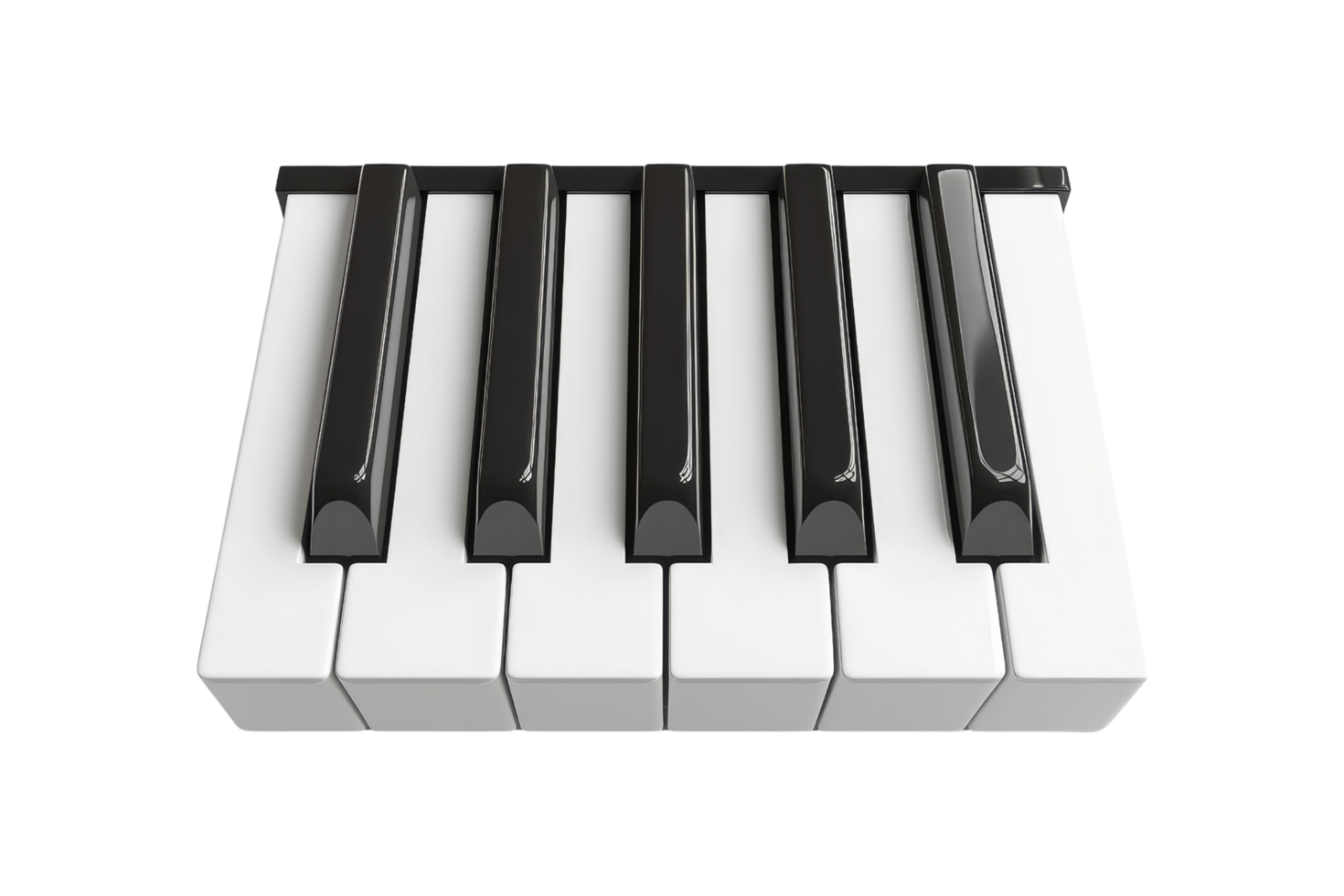 Piano symbol front view graphic design minimalist environment visual concept for seo impact png