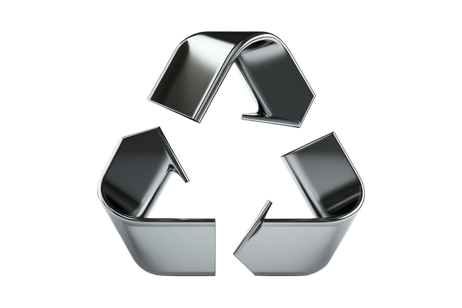 Recyclable material awareness graphic design clean environment front view recycle symbol png