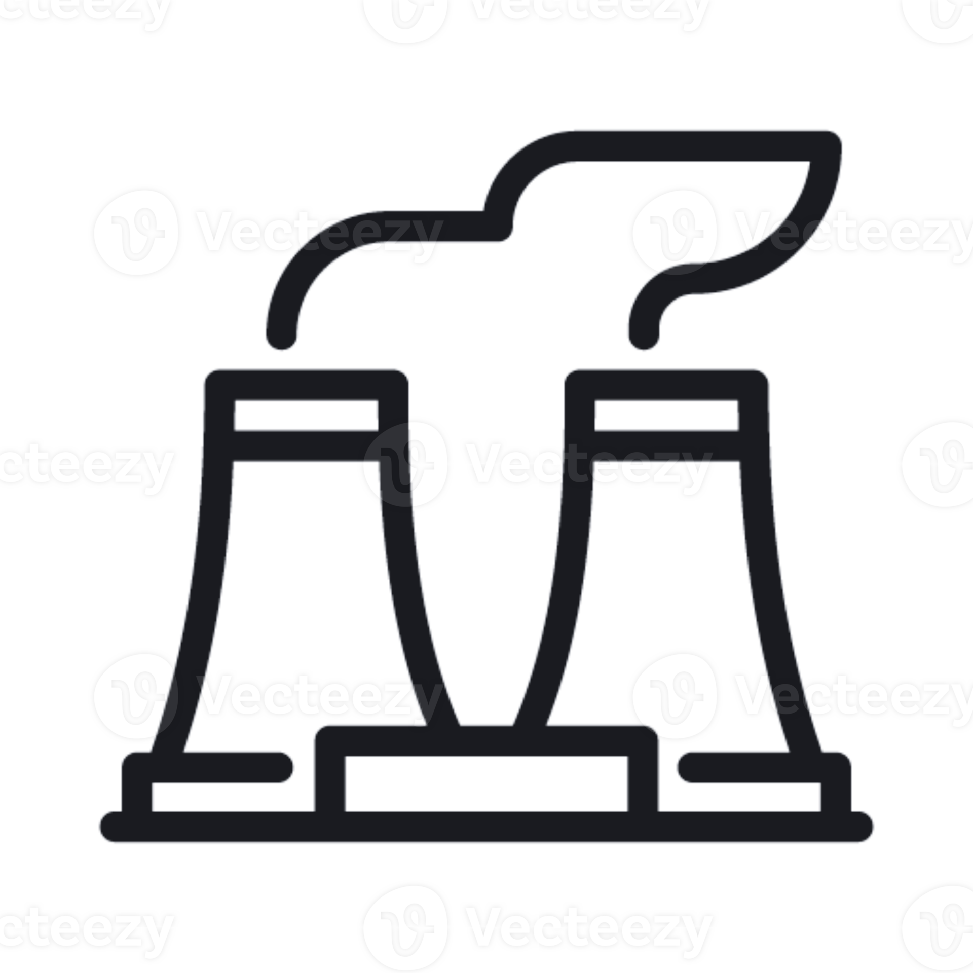 Nuclear Reactor Icon for Energy and Power 53650988 PNG