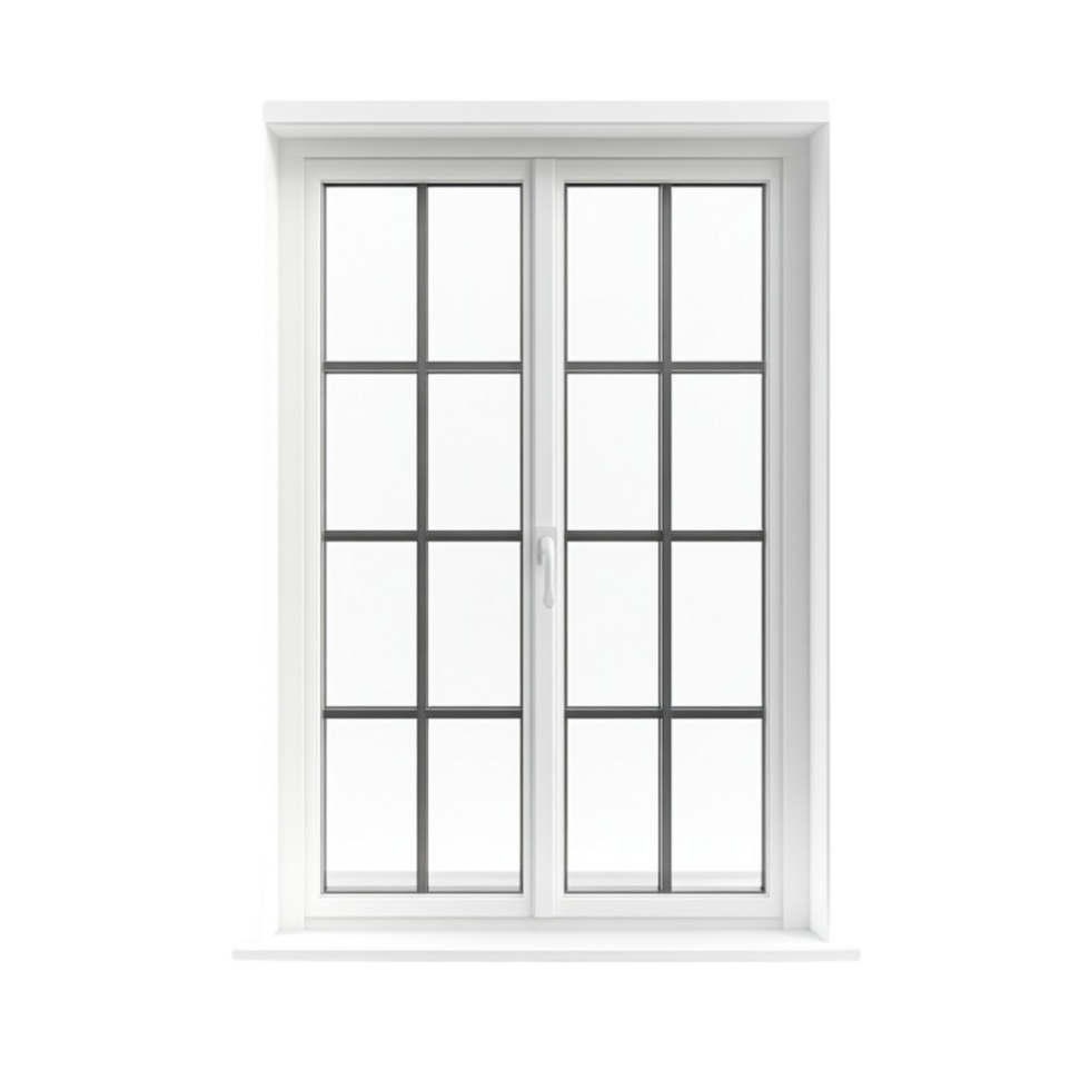 Cityscape Through Open Window Illustration png