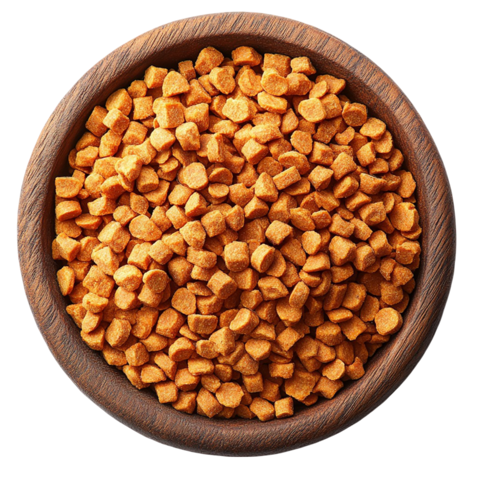 Chocolate Chips Isolated in a Bowl on Transparent Background png
