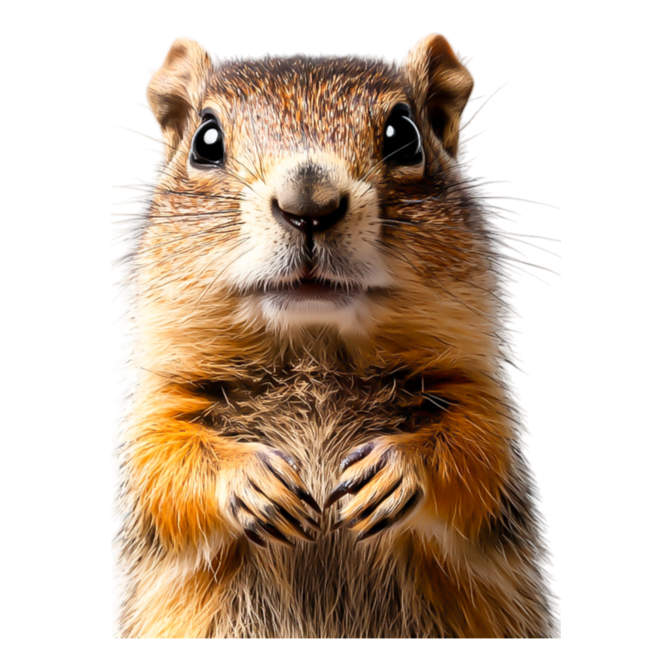 Close-Up of a Cute and Curious Squirrel with Bright Eyes png