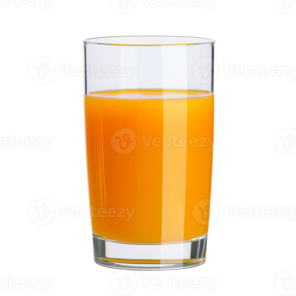 Refreshing Orange Juice in Glass Healthy Drink Vitamin C png