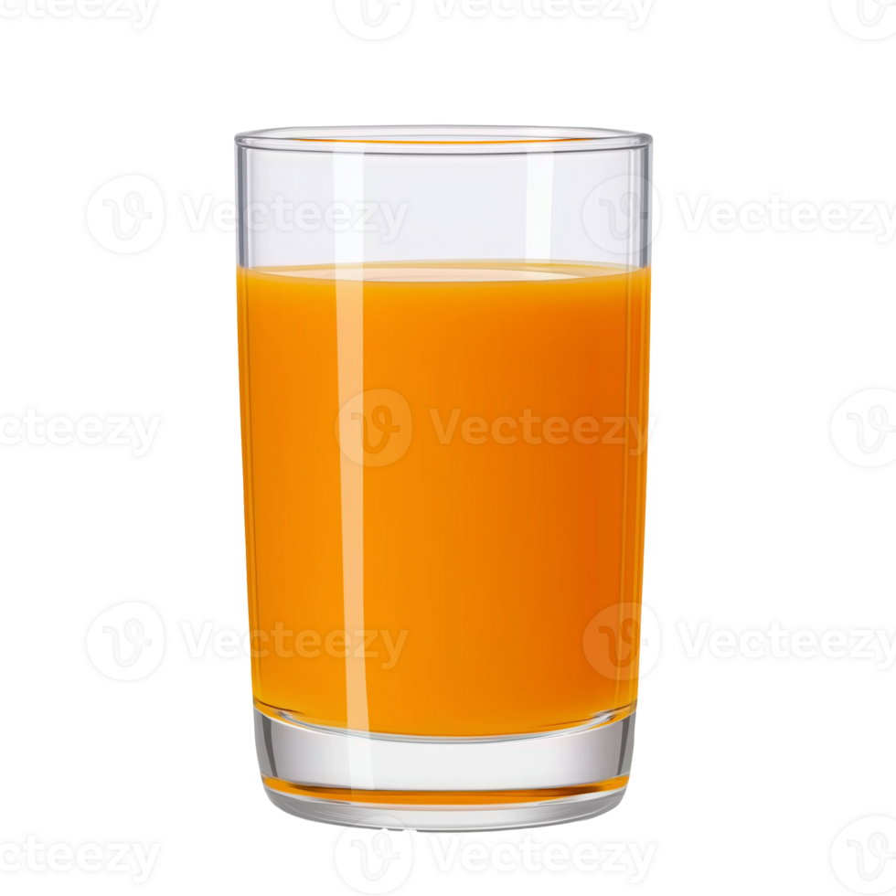 Refreshing Orange Juice in Glass Healthy Drink Vitamin C png