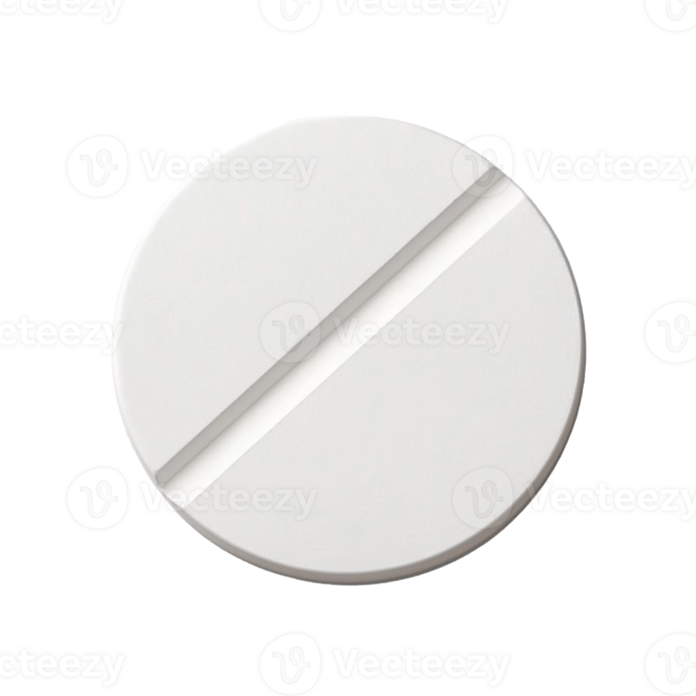 White Round Pill Tablet Medicine Pharmacy Healthcare Drug png