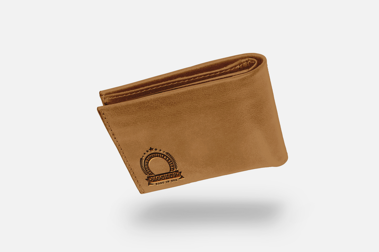 Leather Wallet Mockup psd