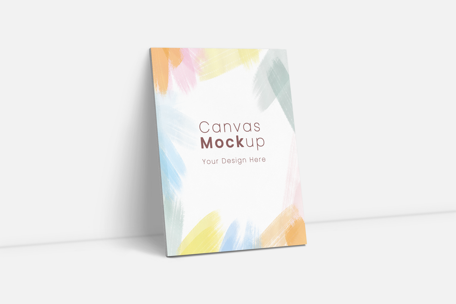 Art Canvas Mockup psd