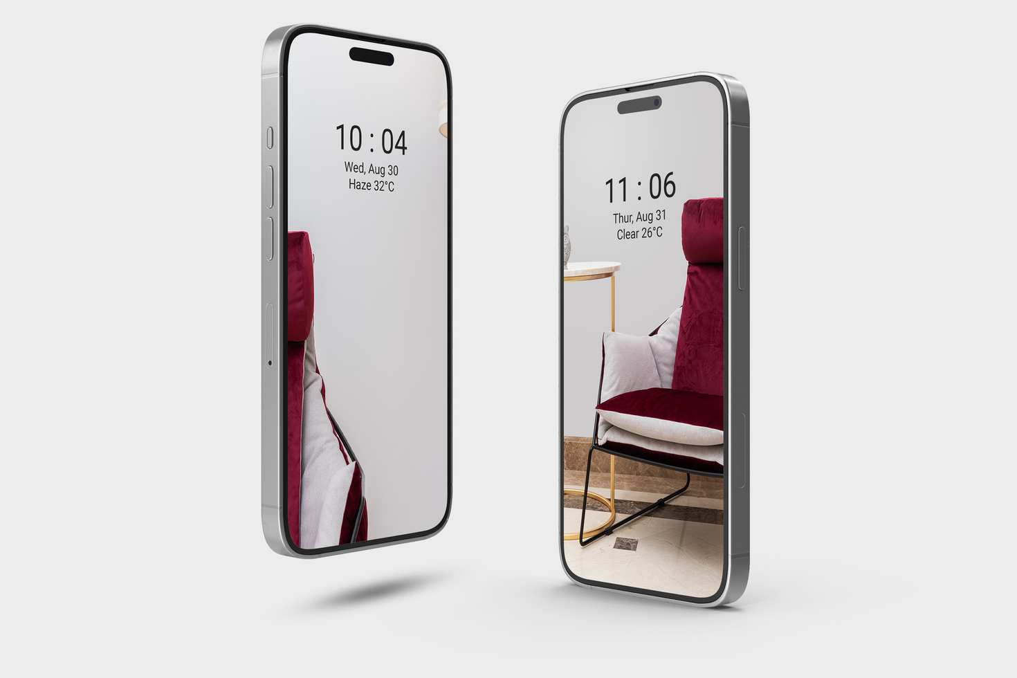 Smartphone 14 Mockup psd