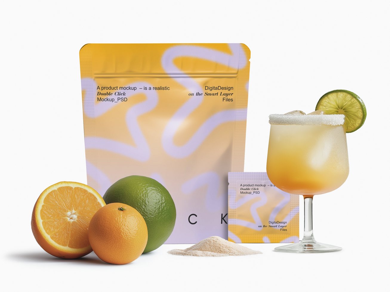 Stand Up Pouch Mockup psd