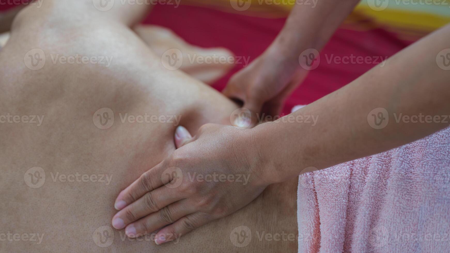 Massage therapy, Experience calming effects of therapeutic massage as skilled hands relieve tension and promote relaxation Enjoy deep tissue techniques for revitalizing wellness journey photo