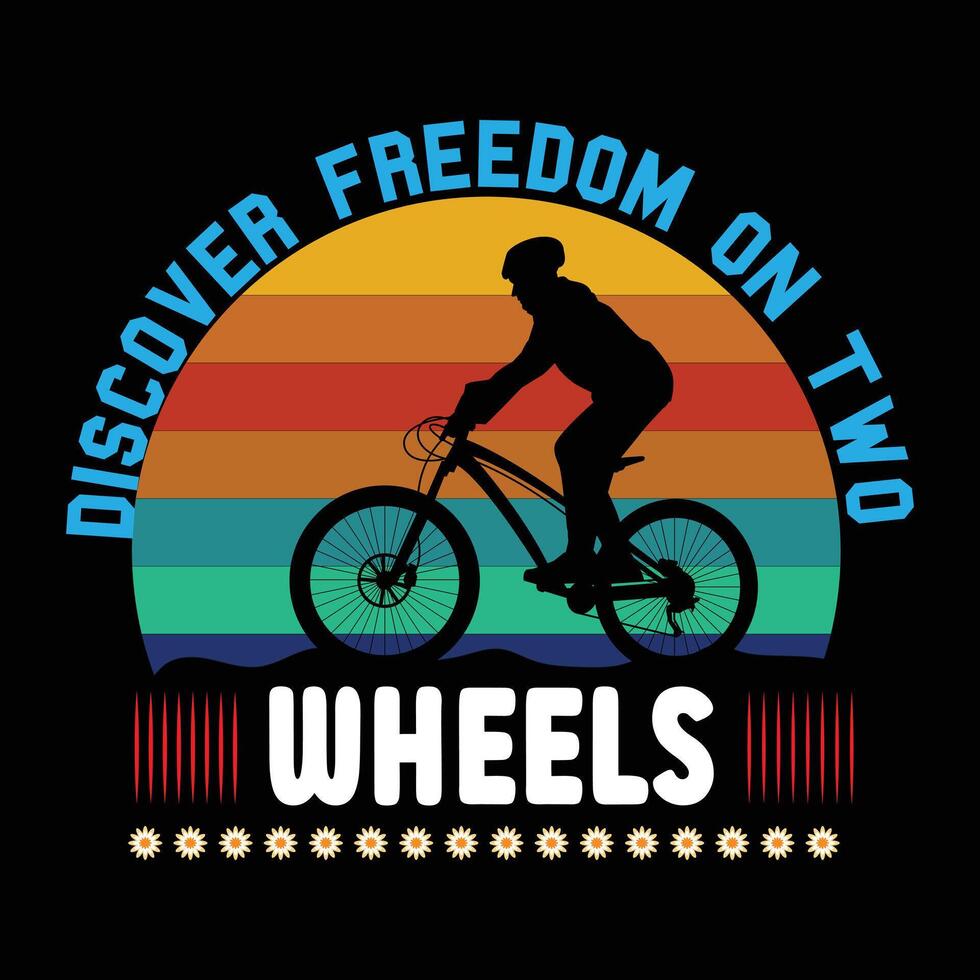 Cycling is a good habit for healthy life vector