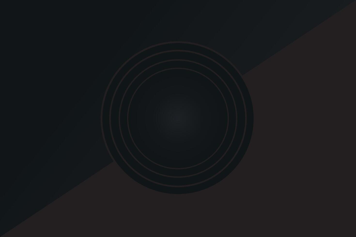 black abstract background with geometric paper layer, Black background Geometric banner design, illustration. vector