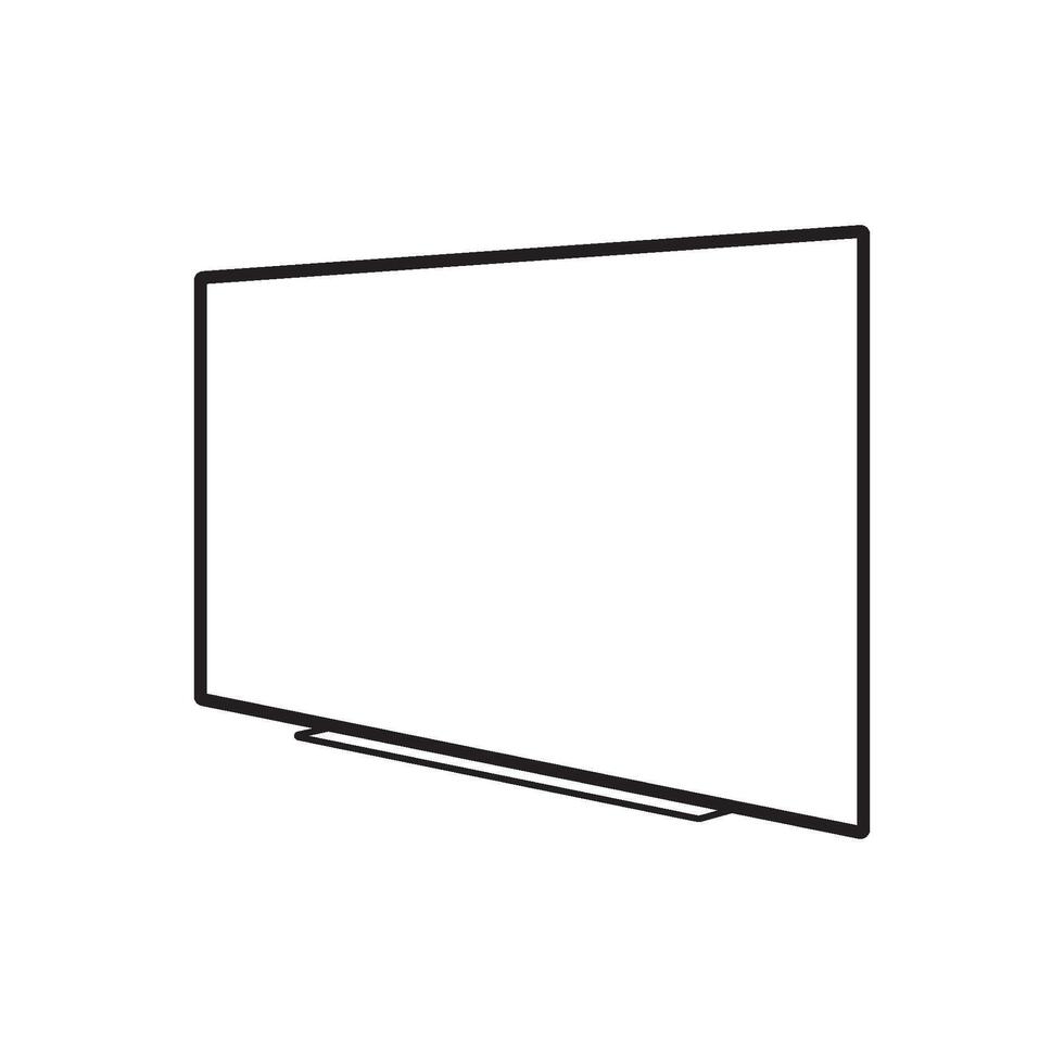 whiteboard icon design vector