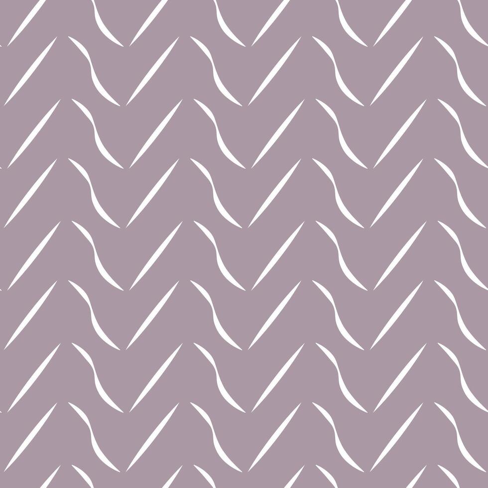 Seamless geometric pattern with zigzags on a purple background vector