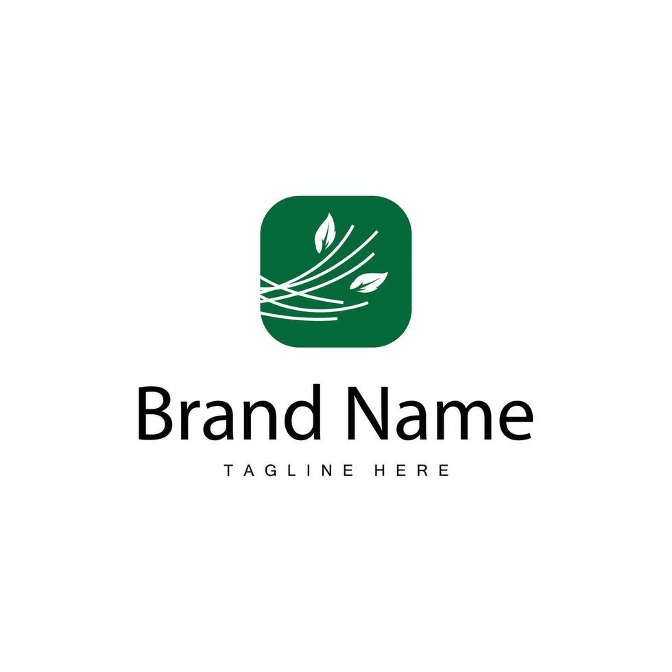 Bird's Nest Logo, Simple Bird House vector