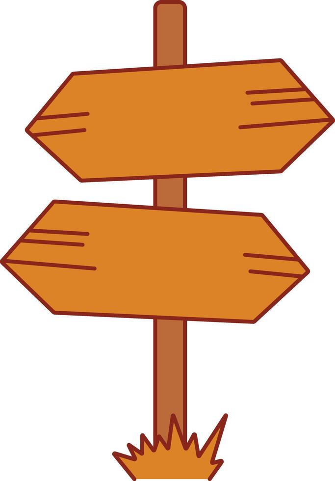 Rustic Wooden Arrow Signs for Rustic and Vintage Design Projects vector