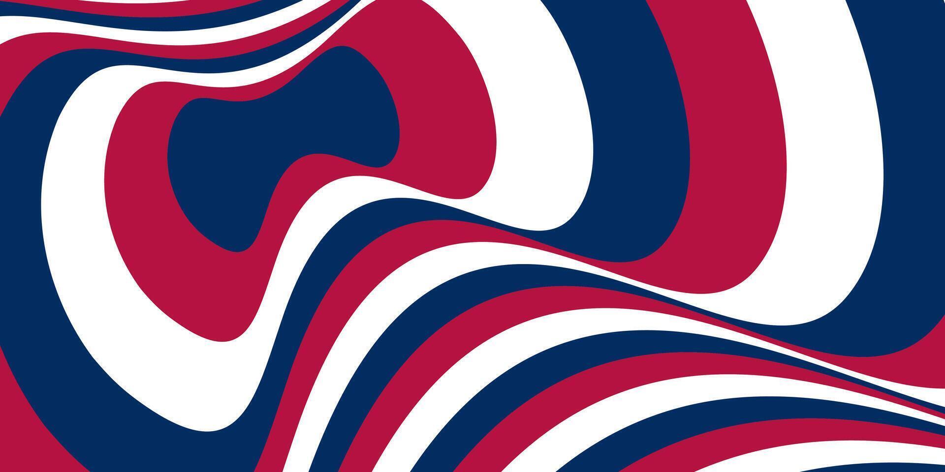 abstract wave pattern background, artistic design white, red, blue colors. design for poster, greeting card, flyer, social media, banner. vector