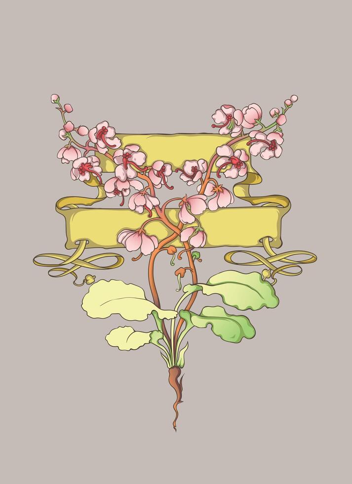 vintage hand draw flowesrs design pattern vector