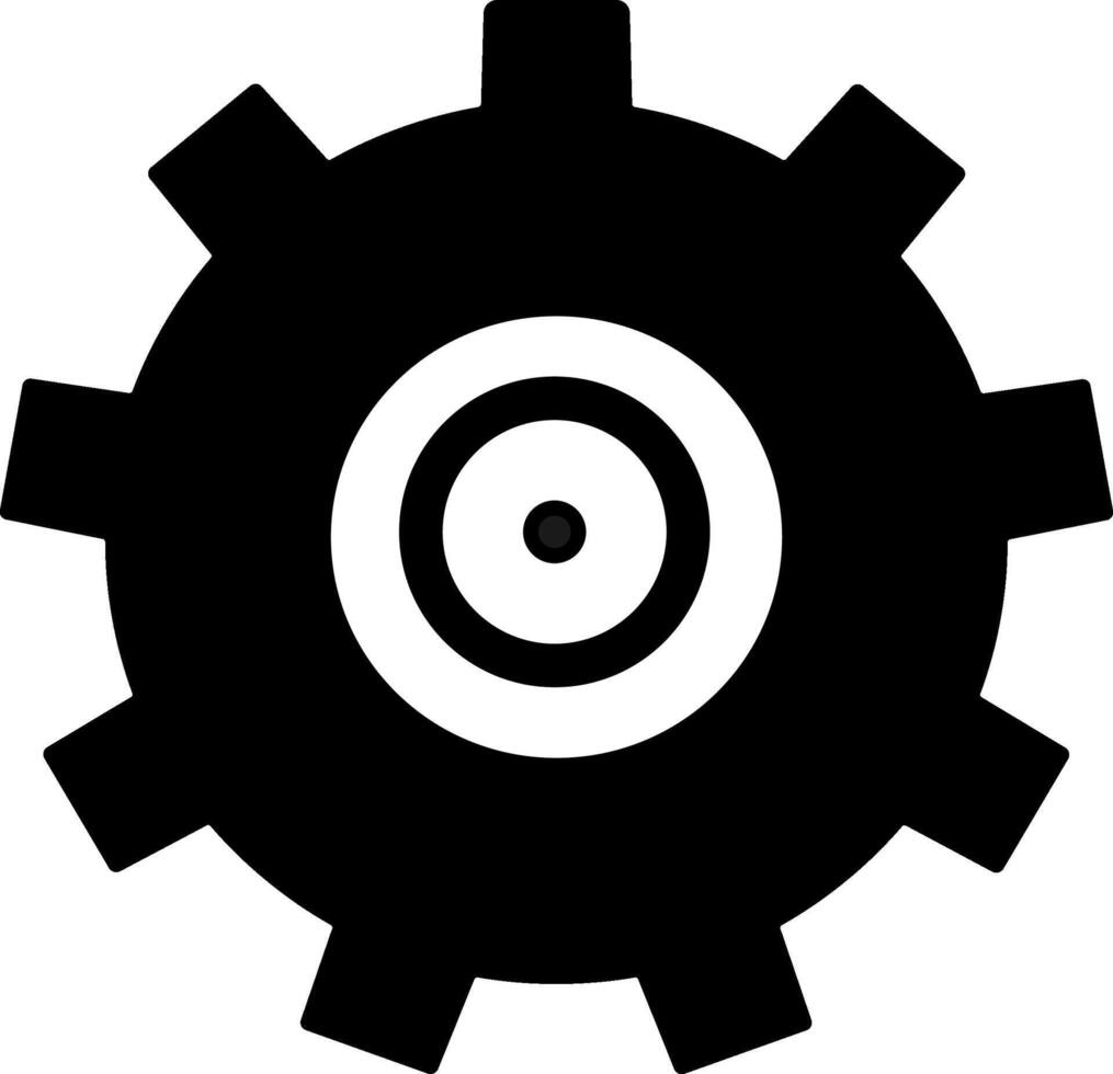 setting icon with spinning gears icon animated vector