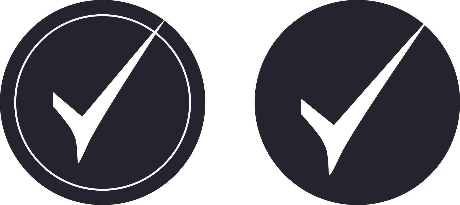 Check mark icon.Shield check mark icon vector