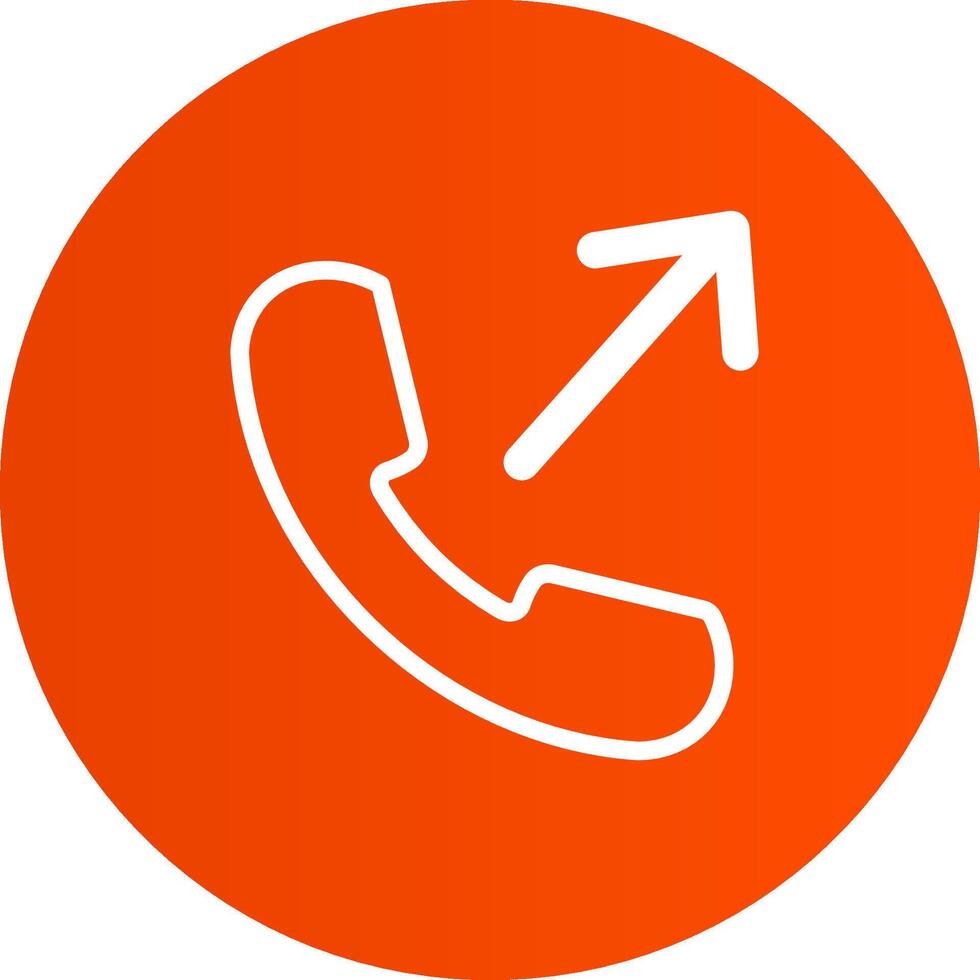 Phone call, con for design symbol vector