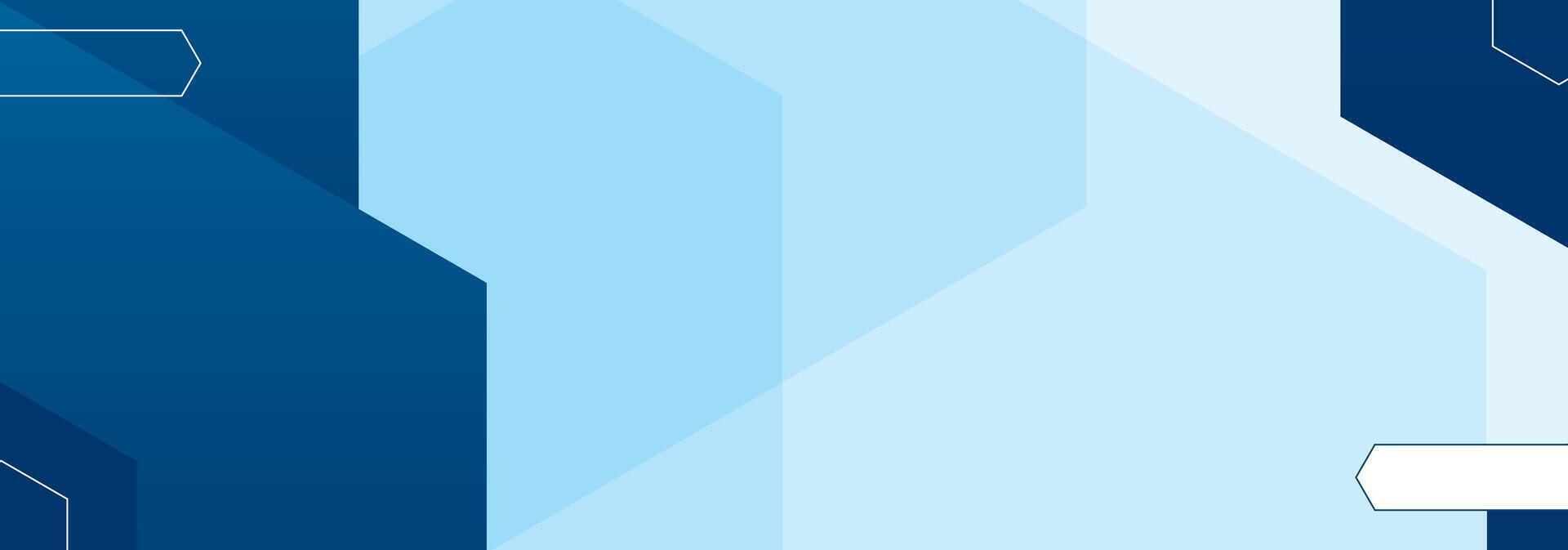 A blue and white background with a white and blue design vector