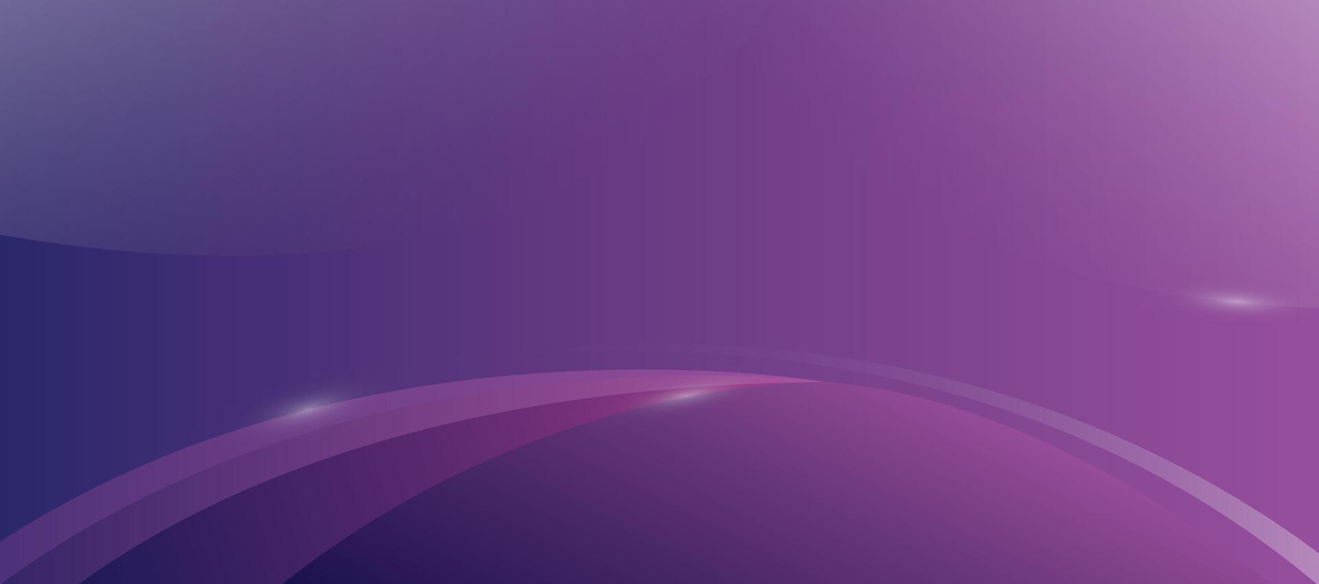A purple and blue background with a curved shape vector