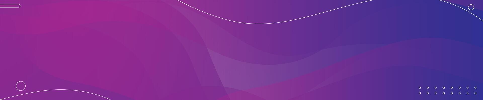 Abstract background with purple and blue waves vector