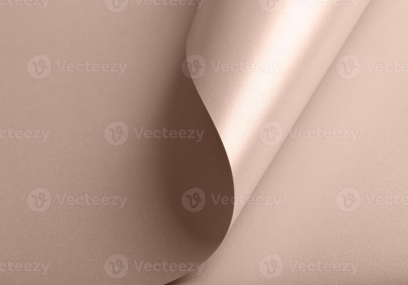 PANTONE 17-1230 Mocha Mousse paper background in soft brown and beige tones photo