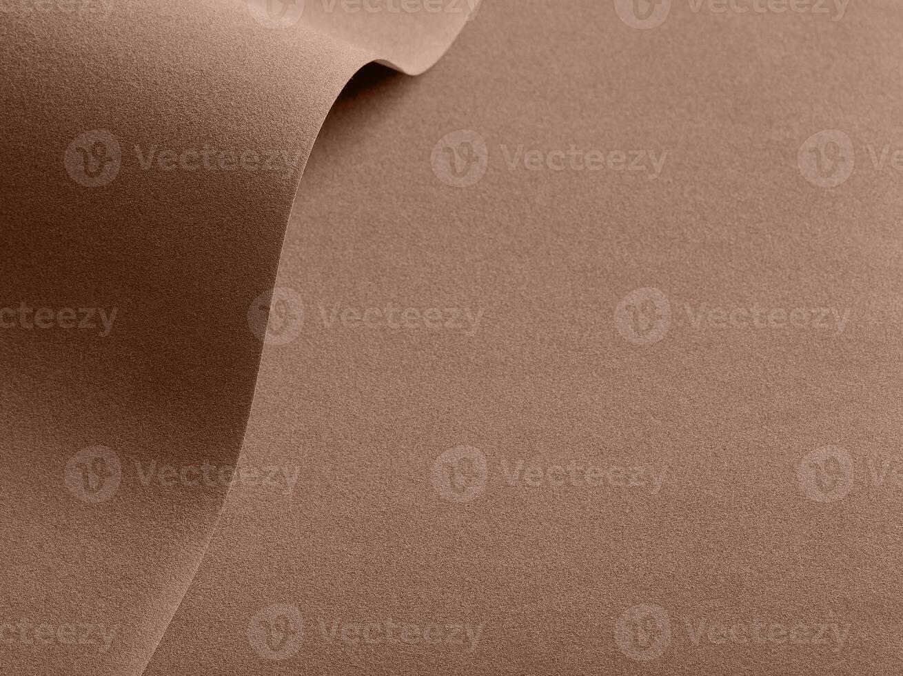 Paper background in mocha mousse color, trendy colour of 2025 year photo