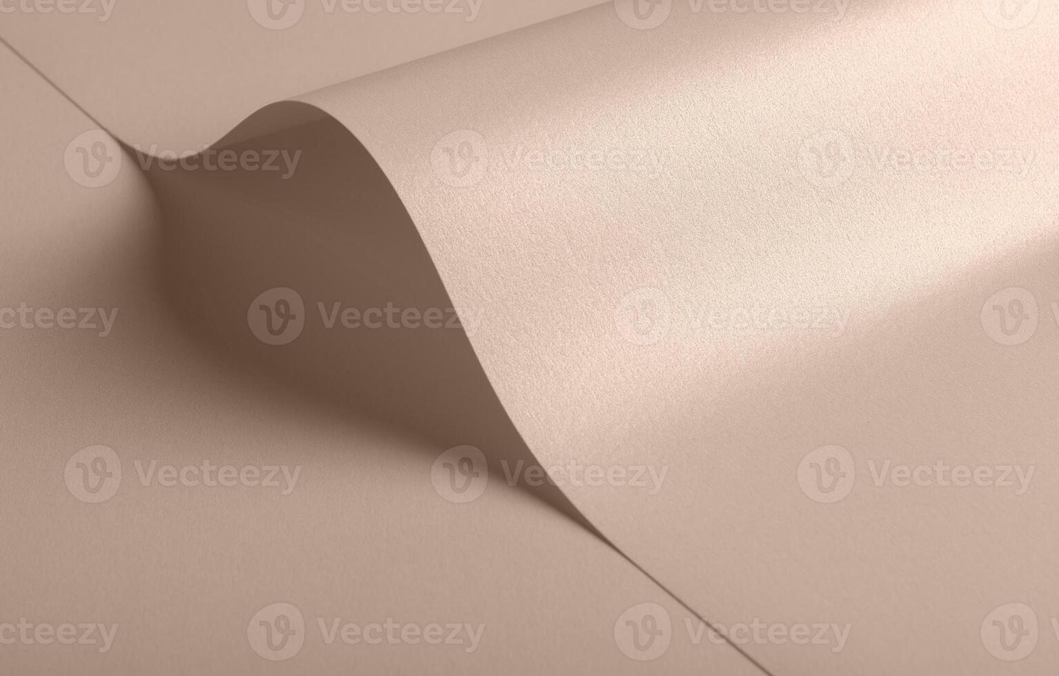 Mocha Mousse, 2025 color of year shiny paper background in soft brown and beige tones photo