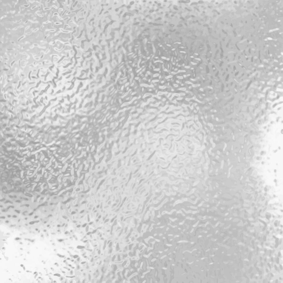 Matte white and grey frosted glass texture, blur effect. Stained glass decorative background vector