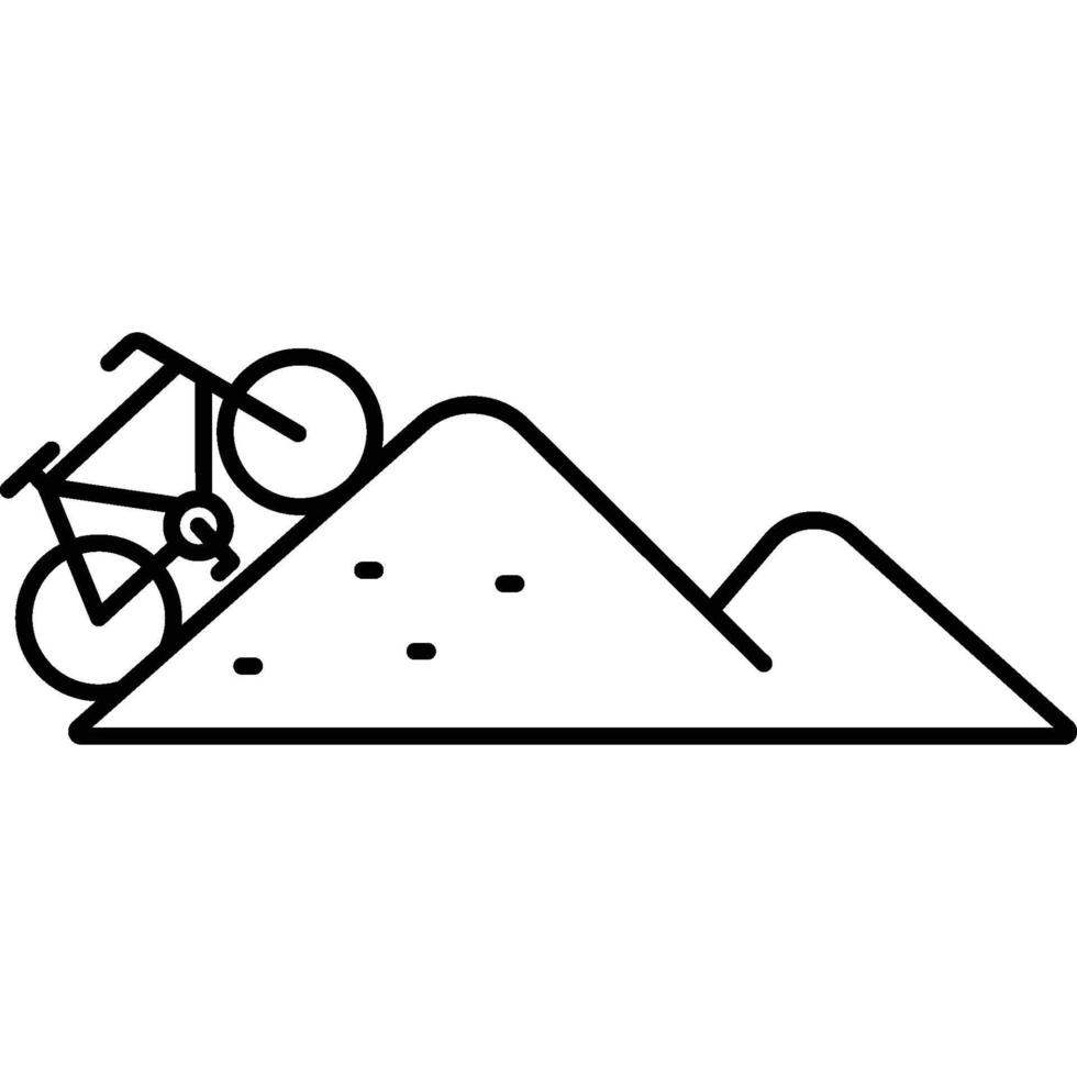 Elevation illustration with isolated background vector