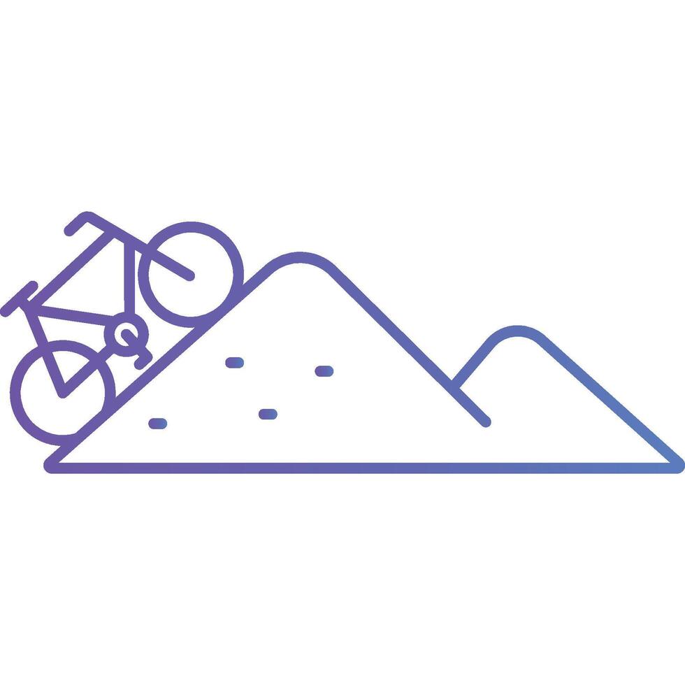 Elevation illustration with isolated background vector