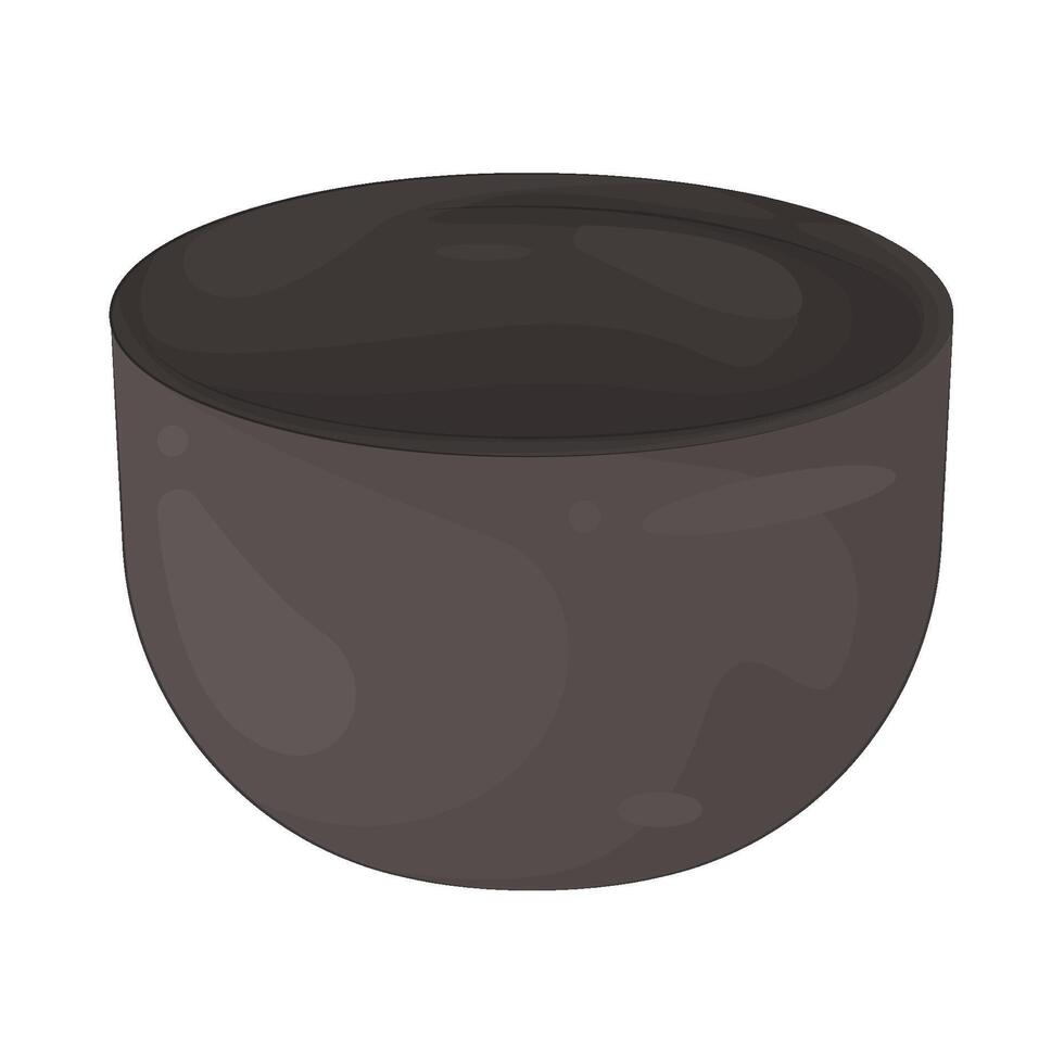 Illustration of Foam Bowl vector