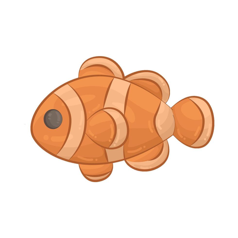 Illustration of clown fish vector