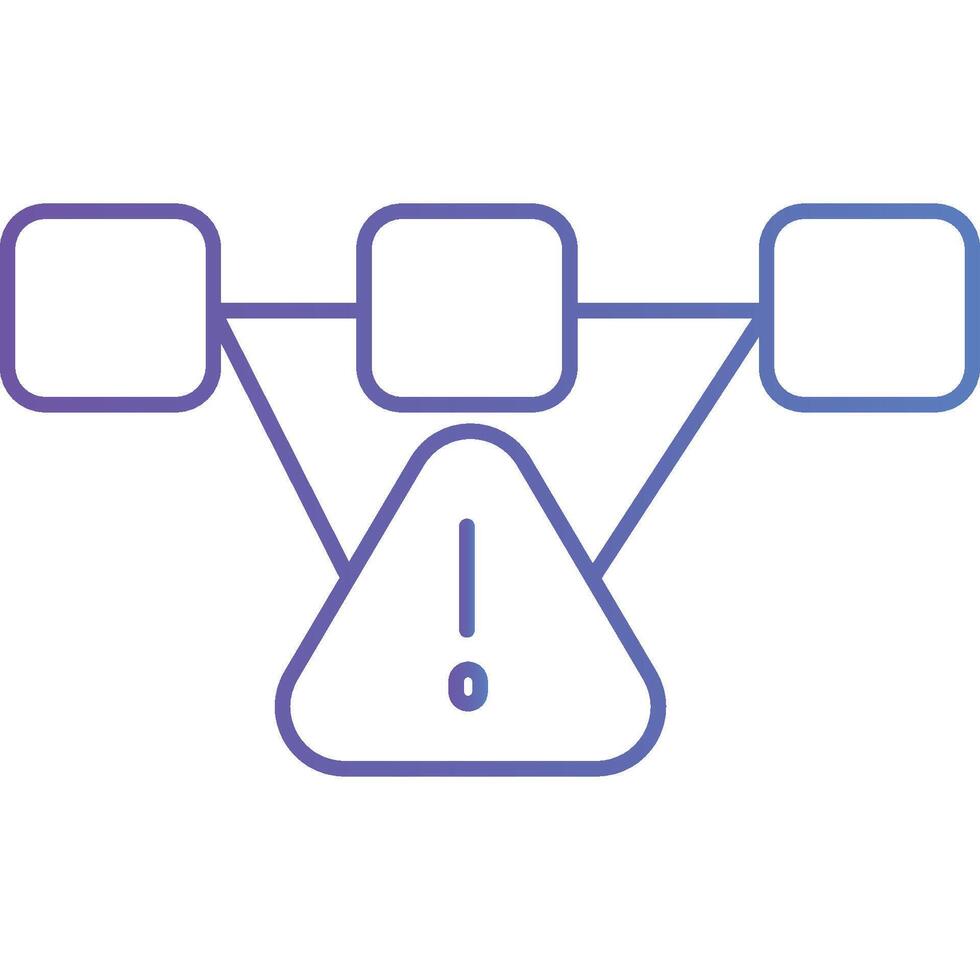 Blockchain illustration with isolated background vector