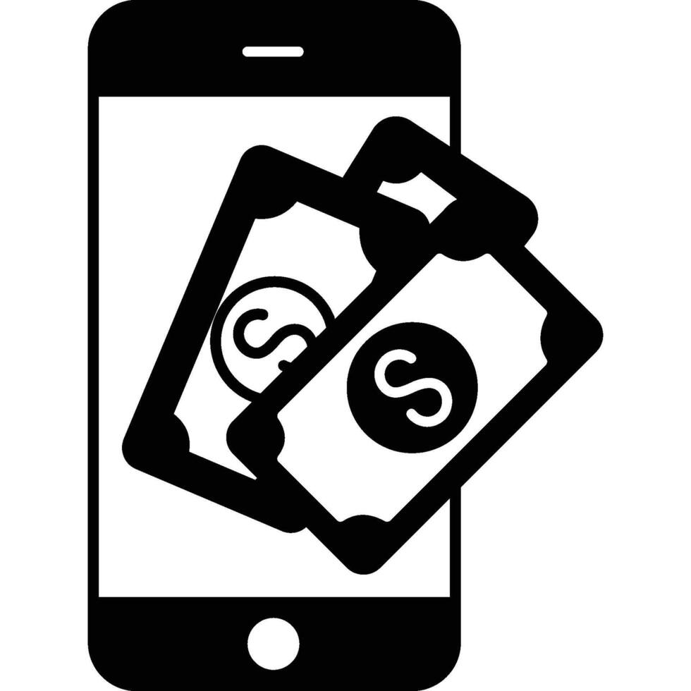 Mobile Payment illustration with isolated background vector