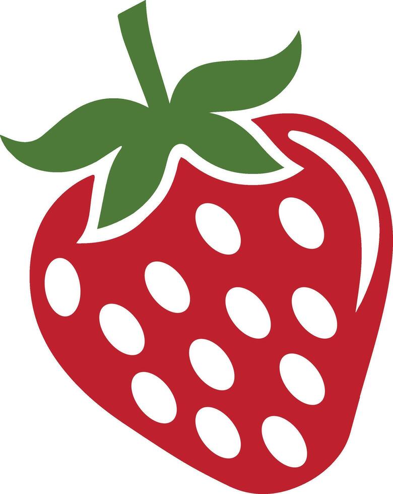 Editable Strawberry Graphics for Your Designs vector